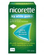  NICORETTE Icy White 2 mg - 105 szt. Na rzucenie palenia - cena, opinie, właściwości
