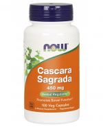  NOW FOODS Cascara sagrada 450 mg - 100 kaps.