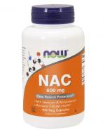 NOW FOODS NAC 600 mg - 100 kaps.