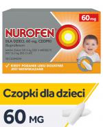  Nurofen dla dzieci ibuprofen 60 mg czopki, 10 sztuk