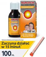     NUROFEN FORTE SYROP DLA DZIECI pomarańczowy 40 mg/ml - 150 ml
