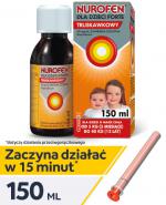  Nurofen dla dzieci Forte ibuprofen 200 mg 5 ml smak truskawkowy zawiesina, 150 ml