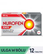  Nurofen Forte ibuprofen 400 mg na silny ból i gorączkę tabletki, 12 sztuk 
