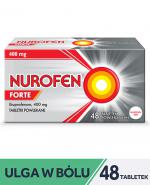  Nurofen Forte ibuprofen 400 mg na silny ból i gorączkę tabletki, 48 sztuk