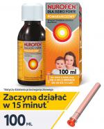  NUROFEN FORTE Syrop dla dzieci pomarańczowy 40 mg/ml - 100 ml