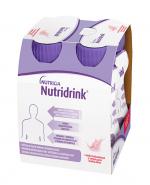 NUTRIDRINK O smaku truskawkowym - 4 x 125 ml