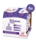 NUTRIDRINK PROTEIN Rześki smak czerwonych owoców - 24 x 125 ml. Dla pacjentów onkologicznych.