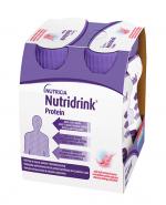  NUTRIDRINK PROTEIN Rześki smak czerwonych owoców, 4 x 125 ml