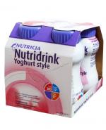 NUTRIDRINK YOGHURT STYLE O smaku malinowym - 4 x 200 ml