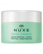  Nuxe Insta-masque Oczyszczająca maska wygładzająca, 50 ml, cena, opinie, właściwości