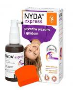  NYDA EXPRESS Aerozol przeciw wszom i gnidom - 50 ml - skuteczność, szybkie działanie - cena, sposób użycia, opinie