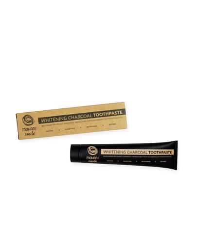 Mohani Smile Pasta do zębów wybielająca z aktywnym węglem - 75 ml - cena, właściwości - Apteka internetowa Melissa