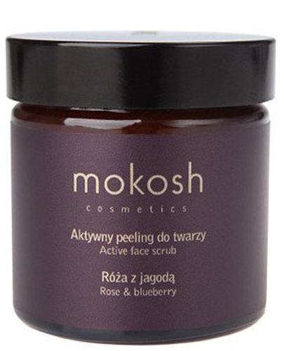 Mokosh Aktywny peeling do twarzy Róża z jagodą, 60 ml - Apteka internetowa Melissa