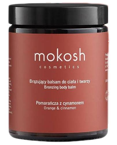 Mokosh Brązujący balsam do ciała i twarzy Pomarańcza z cynamonem - 180 ml - cena, opinie, właściwości - Apteka internetowa Melissa
