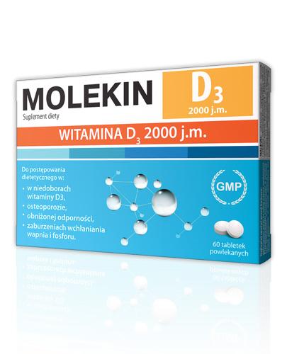 MOLEKIN D3 2000 j.m. - 60 tabl. - Apteka internetowa Melissa