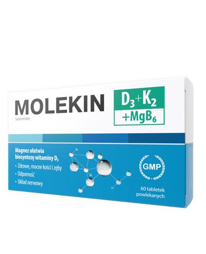  MOLEKIN D3 + K2 + MgB6, 60 tabletek - Apteka internetowa Melissa  