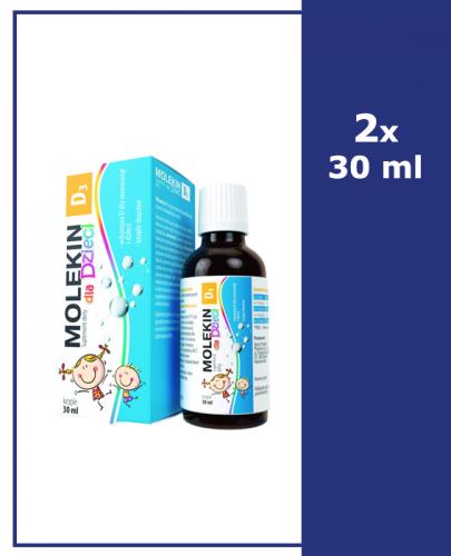 Molekin D3 Krople Dla Dzieci 2 X 30 Ml