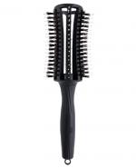 Olivia Garden OG Finger Brush Round Szczotka czarna L, 1 szt.