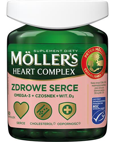  Moller's Complex Heart (Zdrowe serce), 60 kaps., cena, opinie, wskazania - Apteka internetowa Melissa  