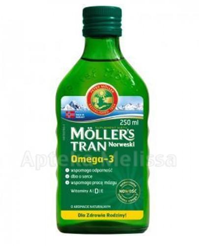 MOLLERS Tran naturalny - 250 ml - Apteka internetowa Melissa
