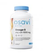  OSAVI Omega-3 Olej Rybi Molecularly Distilled 1000 mg, 180 kapsułek