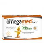  OMEGAMED baby DHA z alg dla niemowląt i dzieci, 30 kapsułek