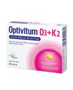 OPTIVITUM D3+K2 - 30 kaps. - Apteka internetowa Melissa