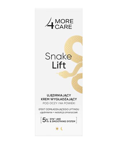 More4Care Snake Lift Ujędrniający Krem wygładzający pod oczy i na powieki, 35 ml - Apteka internetowa Melissa