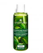  ORIENTANA Ajurwedyjski szampon do włosów neem i zielona herbata, 210 ml