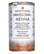 ORIENTANA BIO HENNA Karmelowy brąz - 100 g