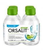 Orsalit Drink o smaku jabłkowym, 4 x 200 ml