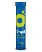  ORYAL Elektrolity o smaku limonkowo-cytrynowym - 20 tabl. musujących