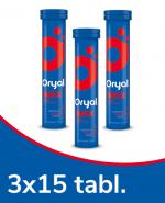  ORYAL MAX Elektrolity - 3 x 15 tabl. musujących