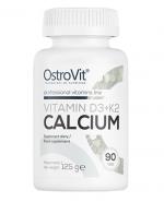 OstroVit Vitamin D3 + K2 Calcium - 90 tabl.