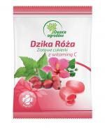 OWOCE OGRODÓW Dzika Róża z witaminą C, Ziołowe cukierki - 60 g