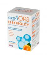 OXEO ORS Elektrolity o smaku pomarańczowym - 10 sasz.