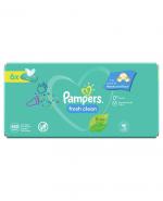 Pampers Fresh Clean chusteczki nawilżane, 6 x 80 szt.