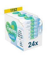 Pampers Harmonie Aqua Chusteczki nawilżane dla dzieci, 24 x 48 sztuk