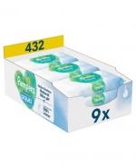 Pampers Harmonie Aqua Chusteczki nawilżane dla dzieci, 9 x 48 sztuk