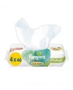 Pampers Harmonie Baby Chusteczki nawilżane dla dzieci, 4 x 46 sztuk