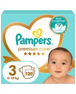 Pampers premium care 3 midi - 120 szt