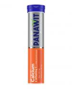 PANAWIT Calcium z witaminą C o smaku pomarańczowym - 20 tabl. mus.