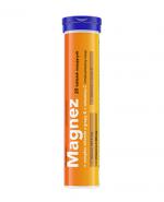 Panawit Magnez + complex witamin z grupy B + witamina C Smak pomarańczy i mango - 20 tabl.