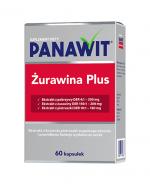 PANAWIT Żurawina plus - 60 kaps.