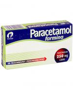  Paracetamol farmina 250 mg,10 czop., cena, opinie, dawkowanie