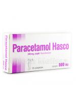  PARACETAMOL HASCO Czopki doodbytnicze 500 mg - 10 szt.