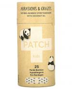  Patch Naturalne Plastry opatrunkowe dla dzieci na otarcia i małe rany z olejem kokosowym, 25 szt., cena, opinie, właściwości 