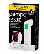 Pempa Pakiet Diagnostyczny Pulsoksymetr napalcowy OXY100, 1 szt + Termometr bezdotykowy T200, 1 szt.