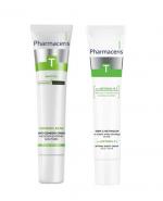 PHARMACERIS T COMEDO ACNE Krem przeciw zaskórnikom - 40 ml + PHARMACERIS T PURERETINOL 0.3 Krem z retinolem na trądzik wieku dorosłego na noc - 40 ml