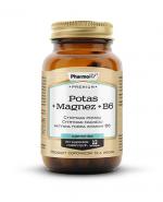 Pharmovit Premium Potas+Magnez+B6 - 60 kaps.